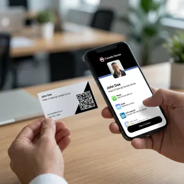 Digital Marketing QR Business Cards