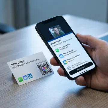 QR Code Generator for BioLinks & vCard