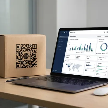 GS1 QR code on non-profit packaging