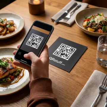 Digital Menu & Mobile Ordering — QR Code Menu