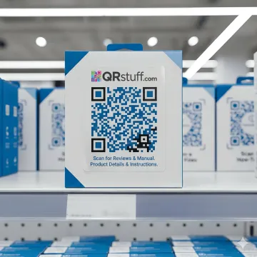 QR Code Labels for Product Info & Reviews