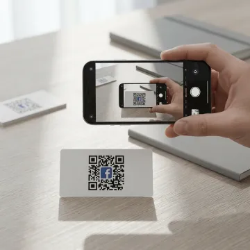 Create Facebook QR Codes for Business Cards