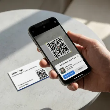 vCard QR Code Generator