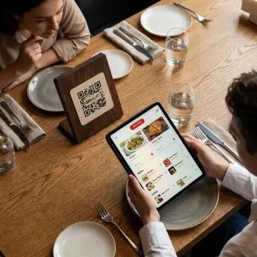 Digital Restaurant Menu Platform — QR Code & Tablet Solutions