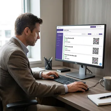 Hotel QR code setup process