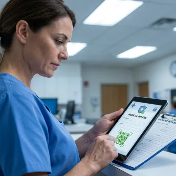 HIPAA Compliant QR Code Generator for Healthcare