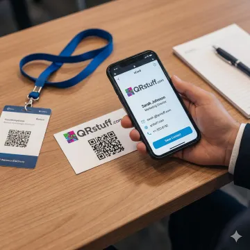 Free QR Code Digital Business Card Tool
