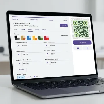 Transparent QR Code Background Generator