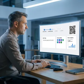 Google Form QR code creation process