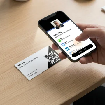 QR Code Generator for Business Card