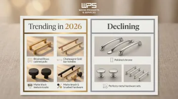 Trending versus declining kitchen cabinet hardware finishes comparison chart 2026
