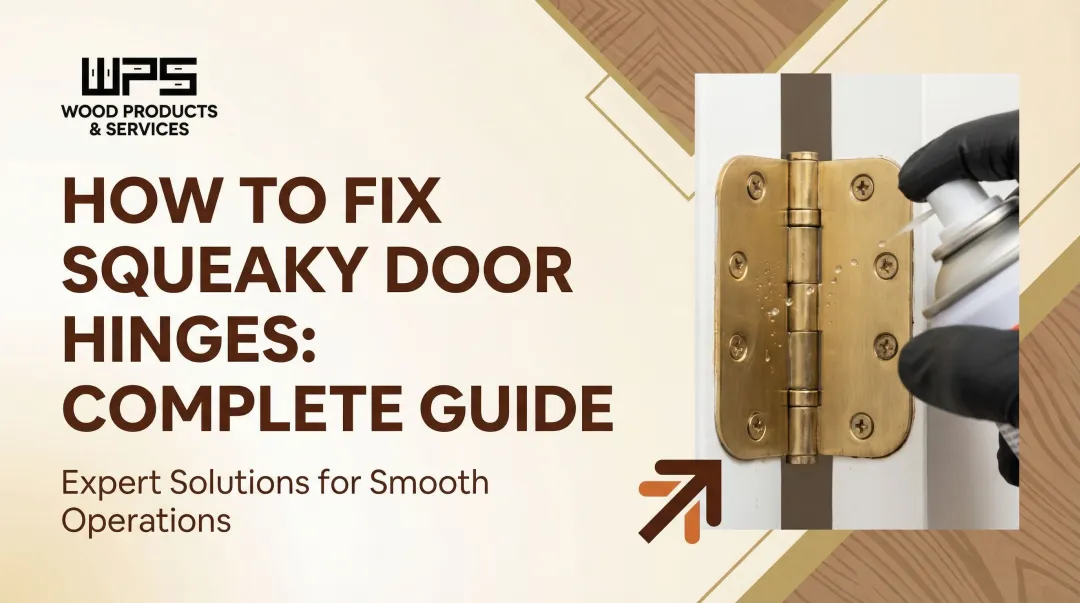 How to Fix Squeaky Door Hinges: Complete Guide