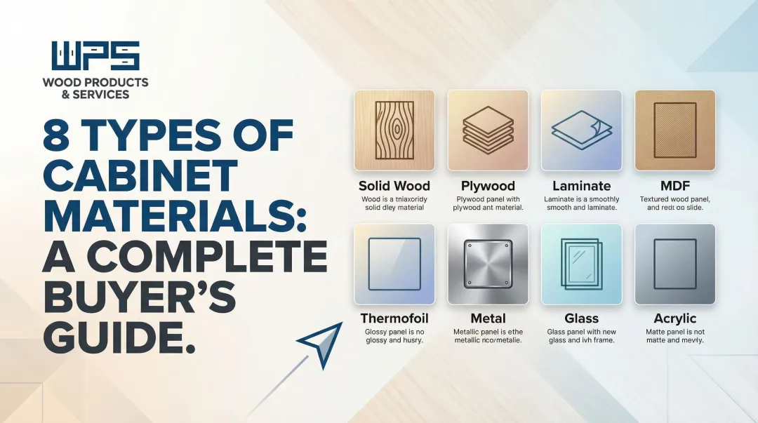 8 Types of Cabinet Materials: A Complete Buyer's Guide