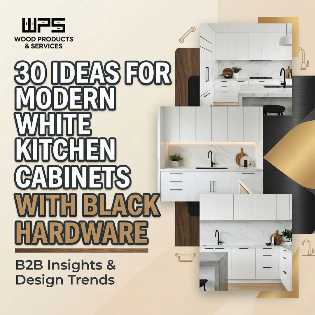 30 Ideas for Modern White Kitchen Cabinets With Black Hardware