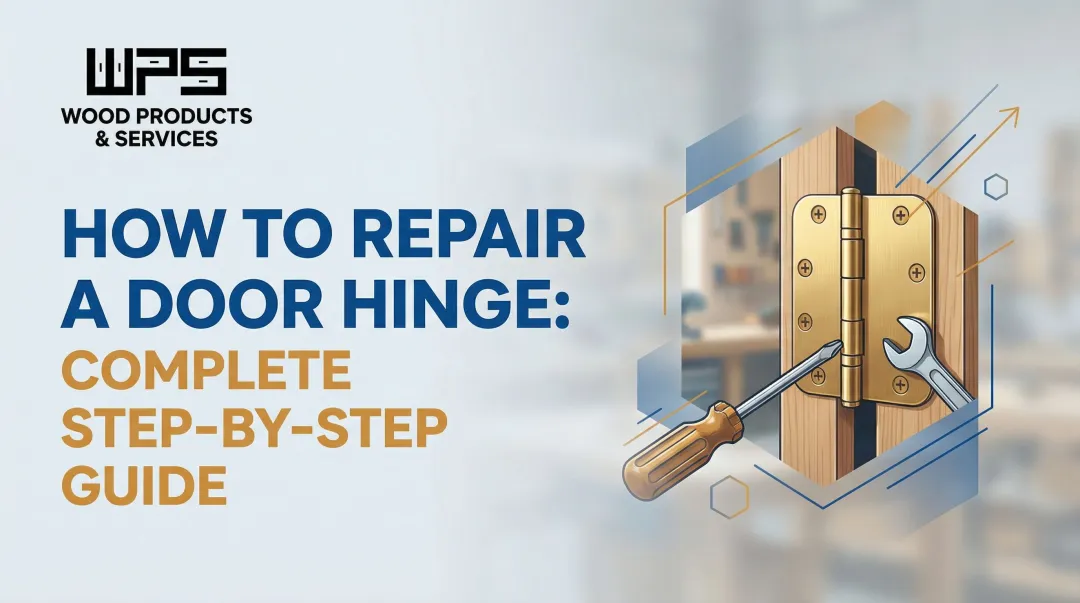 How to Repair a Door Hinge: Complete Step-by-Step Guide