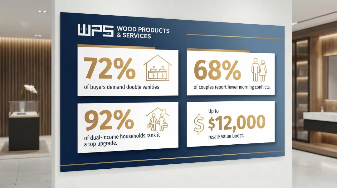 Double vanity investment benefits showing statistics and resale value data