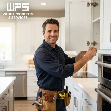 Custom kitchen cabinets with modern design and premium finish