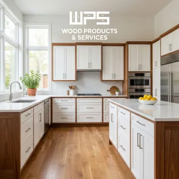 Custom kitchen cabinets in modern North Wales, PA home