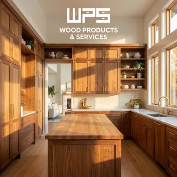 Custom woodworking cabinetry and design services by Quality Made Cabinets