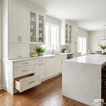 Expert custom kitchen cabinet design and installation by Quality Made Cabinets