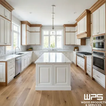 Custom kitchen cabinets designed and installed by Quality Made Cabinets