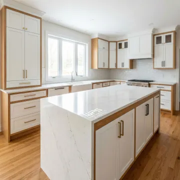 Custom kitchen cabinet renovation by Quality Made Cabinets