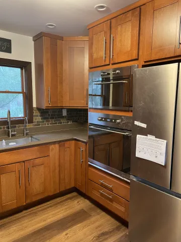 Solid Wood White Kitchen Cabinets