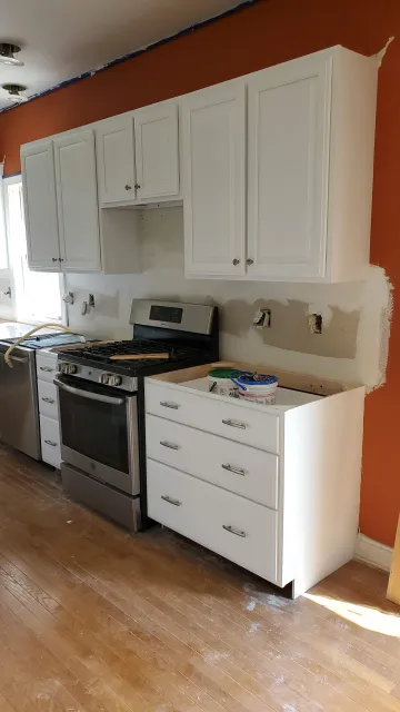 Wood and Painted Kitchen Cabinets — Ideas & Design