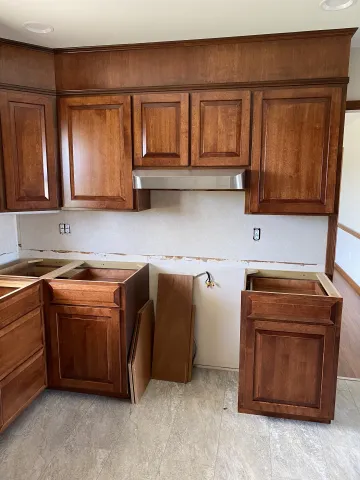Antique White Wood Stain for Kitchen Cabinets