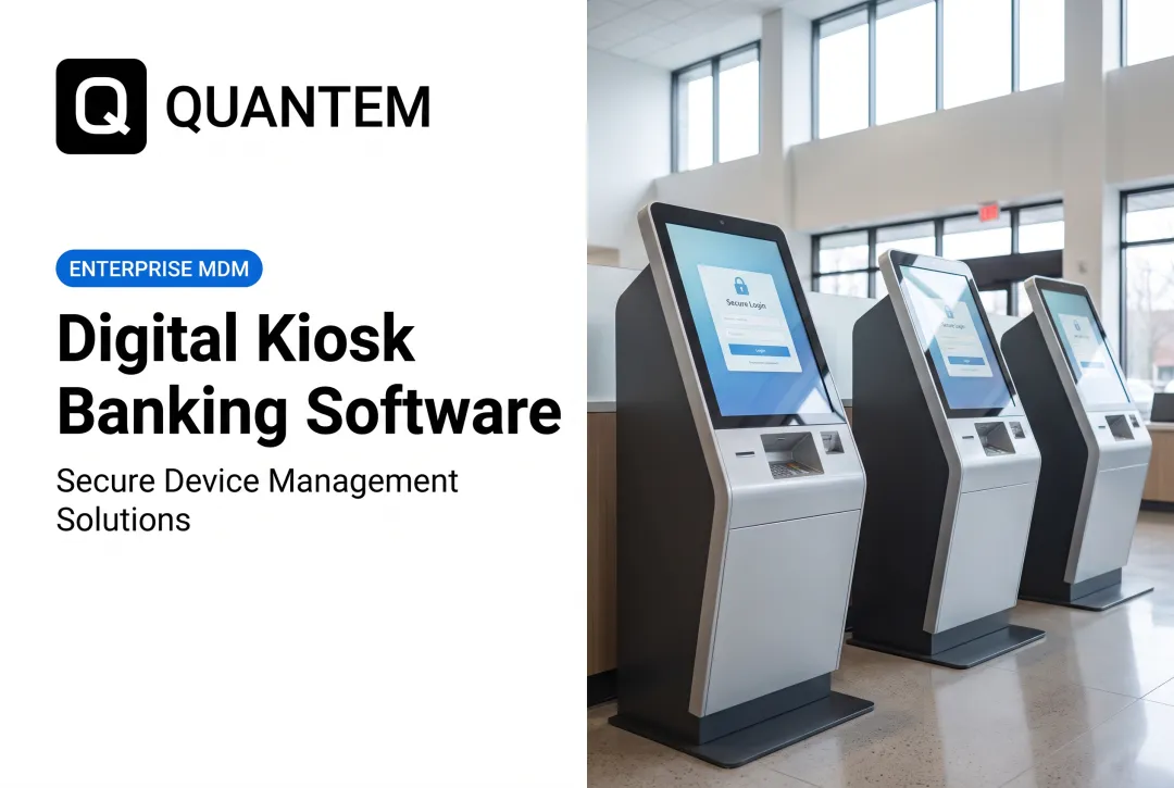 Digital Kiosk Banking Software