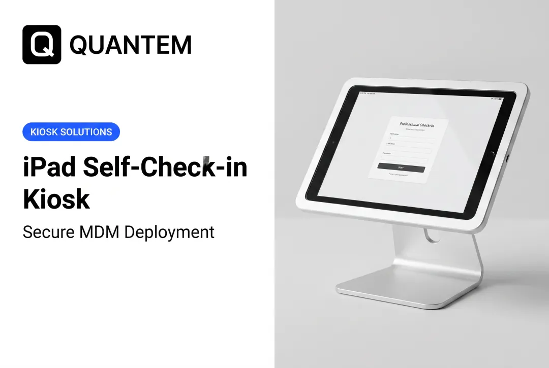iPad Self-Check-in Kiosk