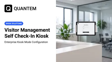 Visitor Management Self Check-In Kiosk