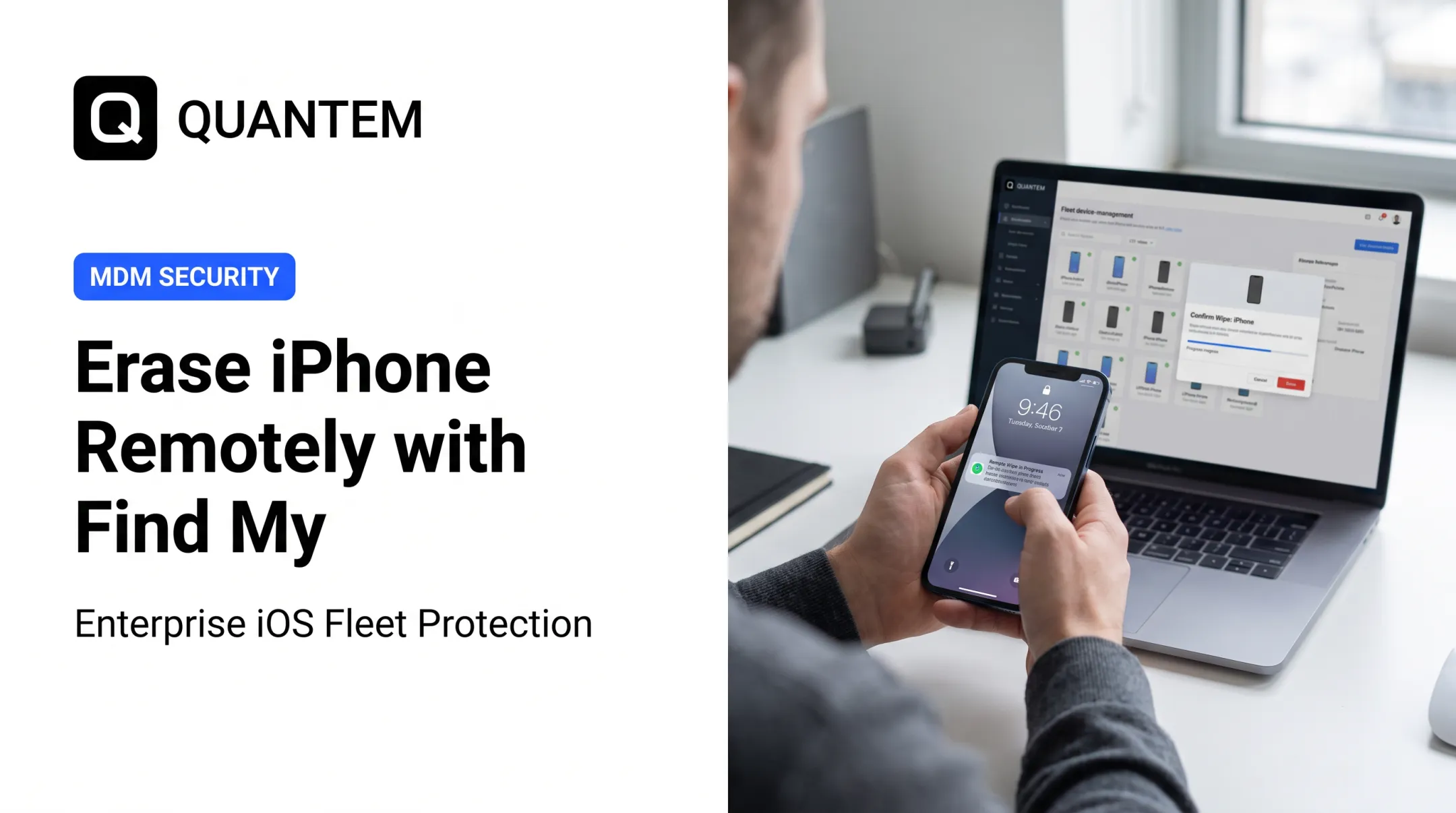 Erase iPhone Remotely with Find My