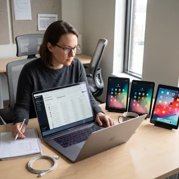IT administrator managing campus kiosk devices