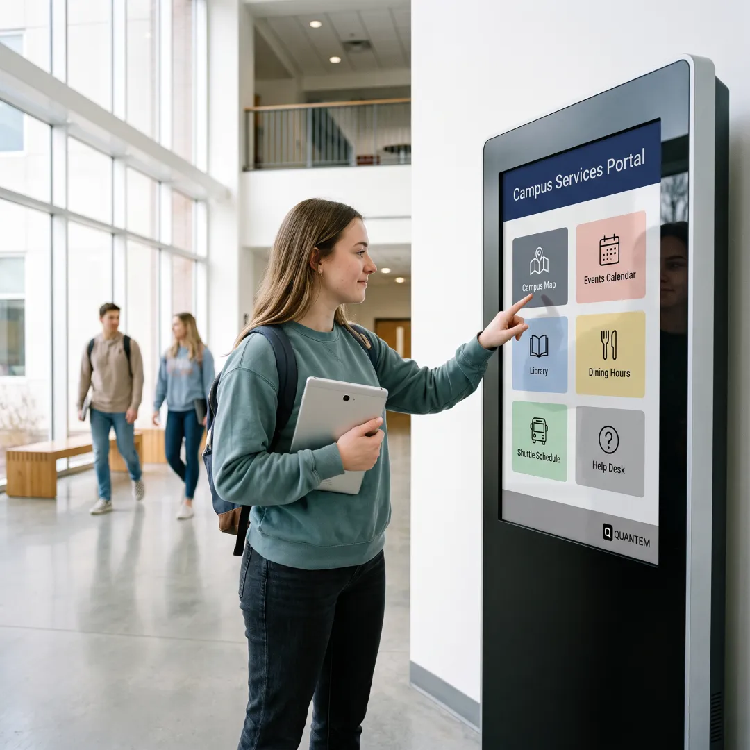 Education Kiosks for Schools and Campuses