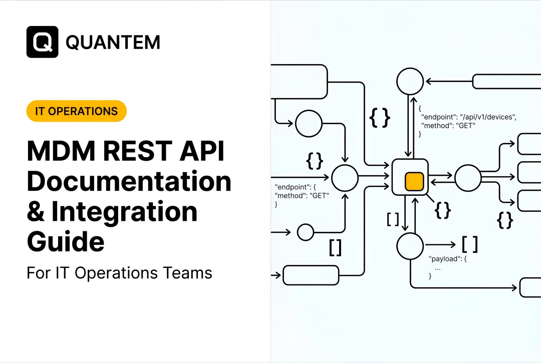 MDM REST API Documentation & Integration Guide