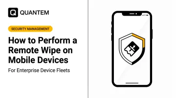 How to Perform a Remote Wipe on Mobile Devices