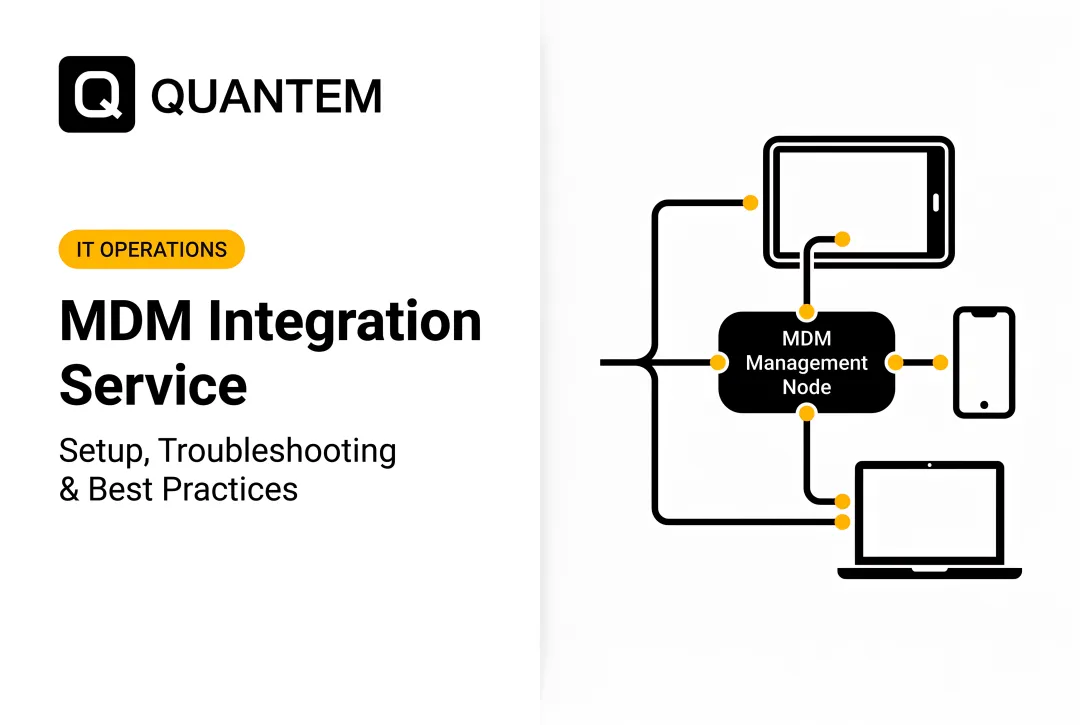 MDM Integration Service: Setup, Troubleshooting & Best Practices