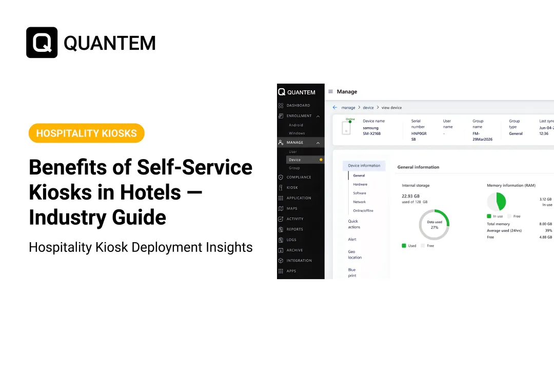 Benefits of Self-Service Kiosks in Hotels — Industry Guide