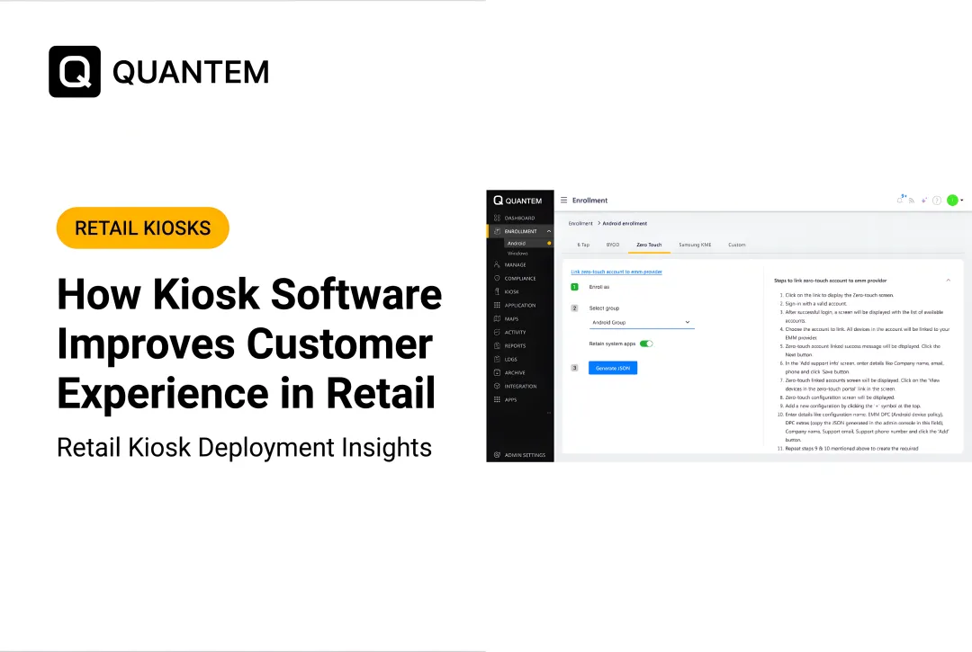How Kiosk Software Improves Customer Experience in Retail