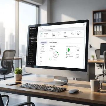 Enterprise application management dashboard