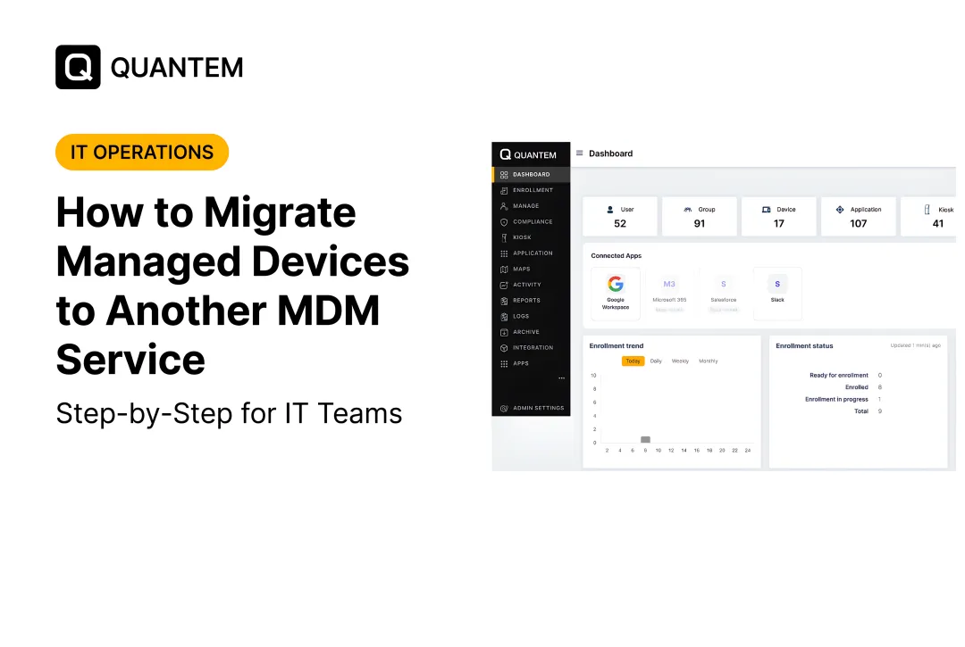 How to Migrate Managed Devices to Another MDM Service
