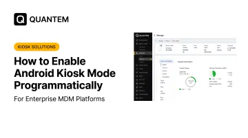 How to Enable Android Kiosk Mode Programmatically