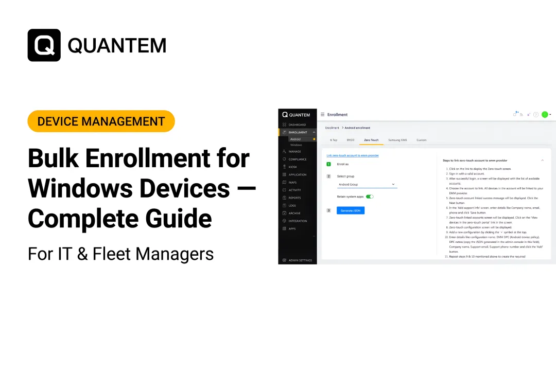 Bulk Enrollment for Windows Devices — Complete Guide