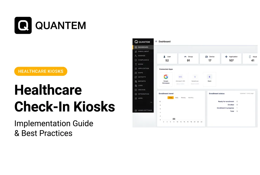 Healthcare Check-In Kiosks: Implementation Guide & Best Practices