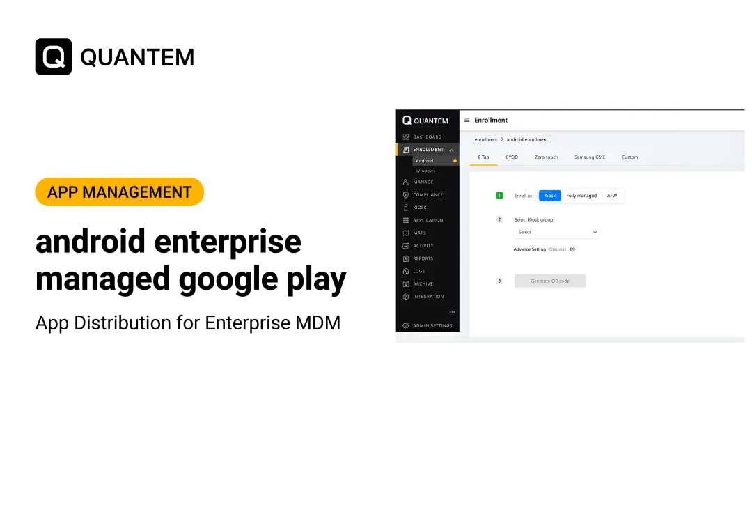android enterprise managed google play
