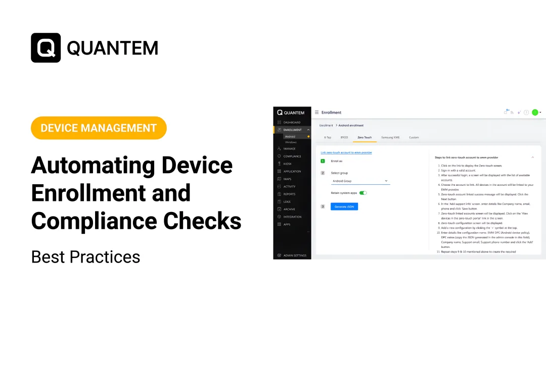 Automating Device Enrollment and Compliance Checks: Best Practices