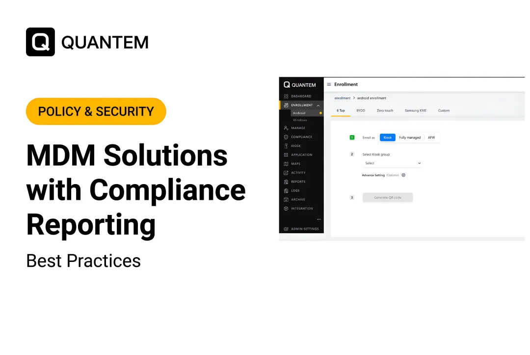 MDM Solutions with Compliance Reporting: Best Practices