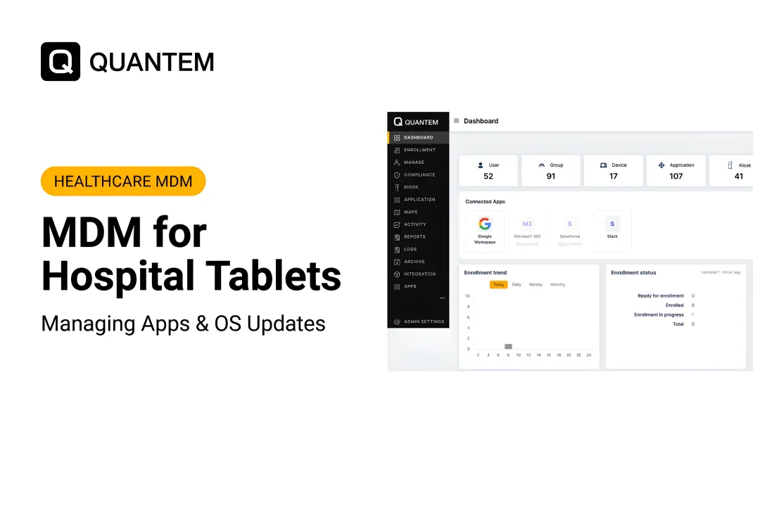 MDM for Hospital Tablets: Managing Apps & OS Updates