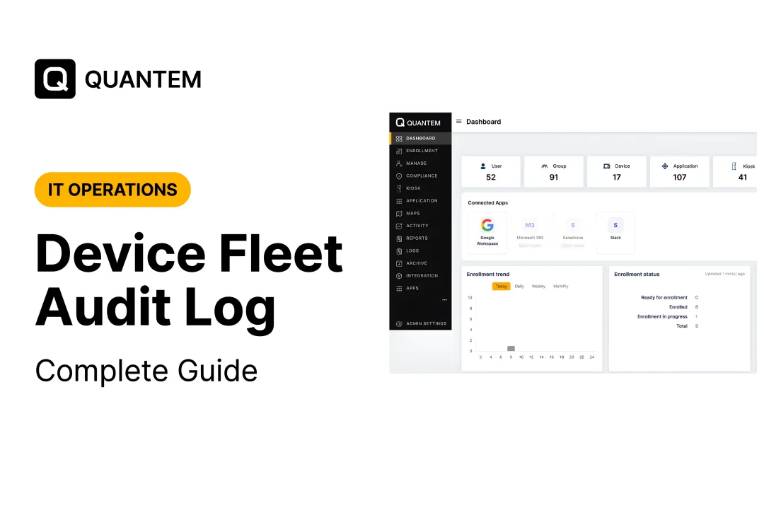 Device Fleet Audit Log: Complete Guide